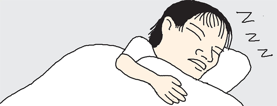 【ささいな健康情報】胸焼けして眠れない逆流性食道炎…左向きに寝よう