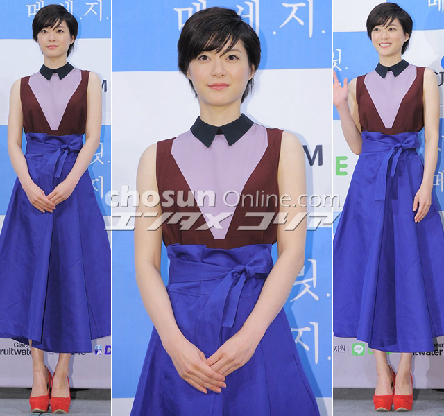 セレブファッション：上品ロングスカートの上野樹里