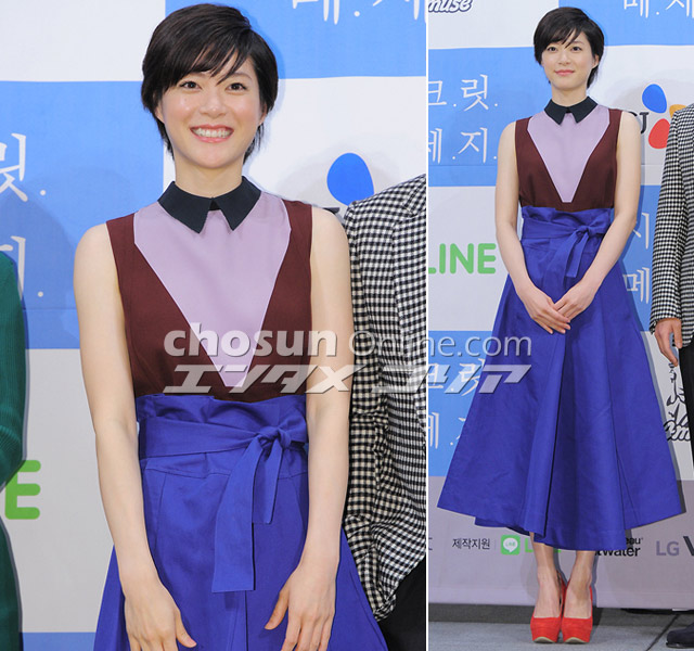 セレブファッション：上品ロングスカートの上野樹里